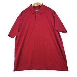 PGA Tour Red Men's Polo Airflux XXL
